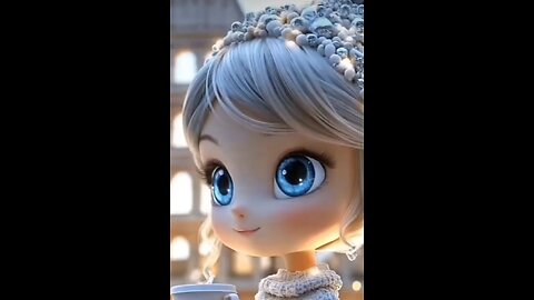 Adorable Child with Bright Blue Eyes