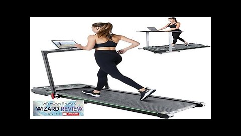 Walking Pad AKLUER 2 in 1 Folding Treadmill 2.25 HP Walking Pad Review