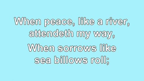 It Is Well With My Soul V1-4