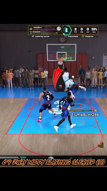 ⛹🏿‍♂️🏀🤦🏿‍♂️😮🥶 First Play Of Season 3 #fyp #nba2k26 #basketball #gaming #videogames