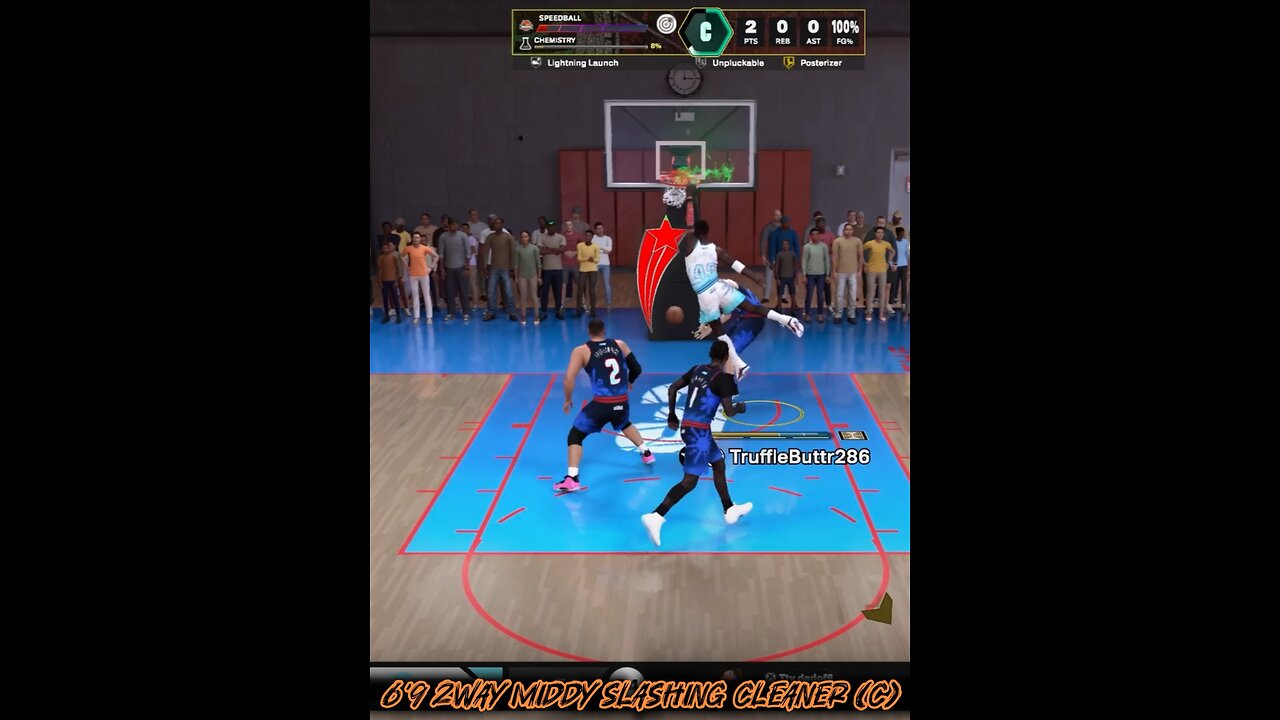 ⛹🏿‍♂️🏀🤦🏿‍♂️😮🥶 First Play Of Season 3 #fyp #nba2k26 #basketball #gaming #videogames