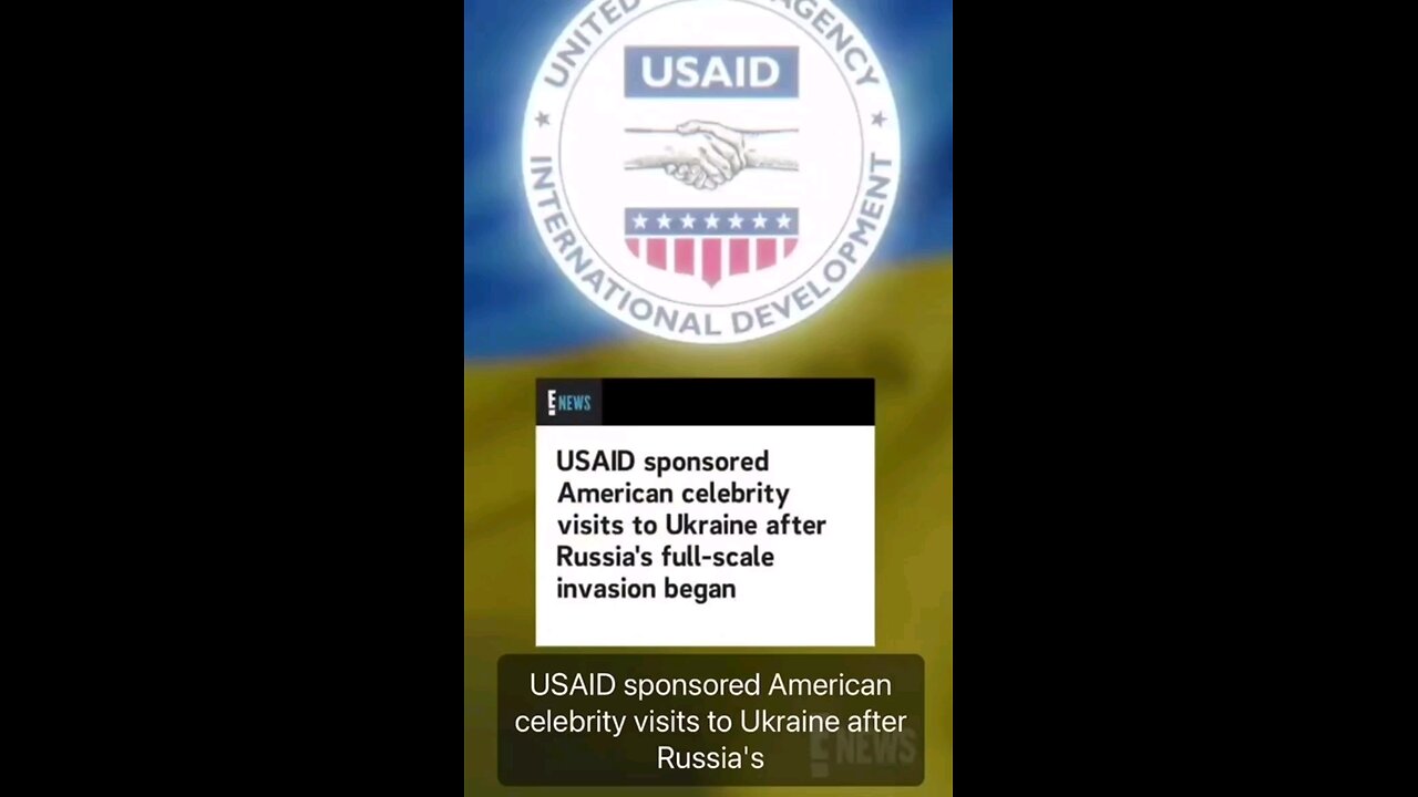 USAID FUNDING-Zelensky-Celebrity Visits -WEF-Gain Of Function-Al Qaeda-Soros