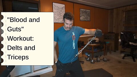 Dorian Yates Inspired Delts and Triceps Workout