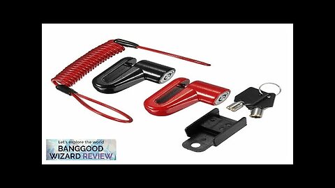 Anti-theft Lock For Electric Scooter Xiaomi Mijia Electric Scooter Electric Bike Disc Review