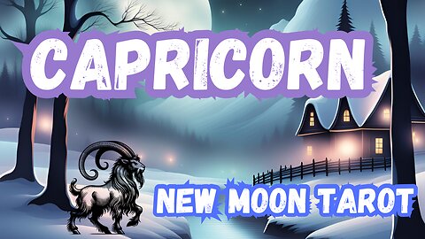 Capricorn ♑️- New Moon 🌚 in Capricorn Tarot Reading #capricorn #tarot #tarotary