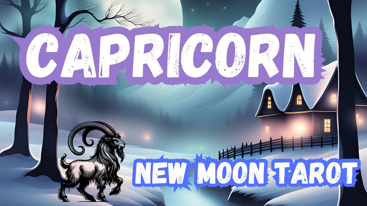 Capricorn ♑️- New Moon 🌚 in Capricorn Tarot Reading #capricorn #tarot #tarotary