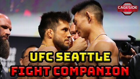 UFC Seattle Main Card Fight Companion LIVE presented by CagesidePress.com