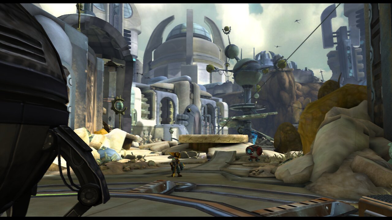 Ratchet and Clank T.O.D Planet Fastoon.