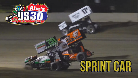 2022 Abe Lincoln Memoria | RaceSaver Sprint Car | US 30 Speedway | 9-16-2022