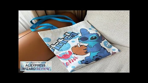 Stitch bag crossbody bag STITCH cartoon peripheral cute canvas bag shoulder bag Review