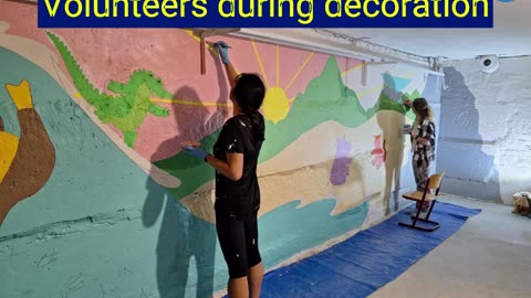🎖️ Ukraine Russia War | Bomb Shelter Renovation for Children in Kindergarten | RCF