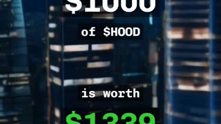 🚨 $HOOD 🚨 Why is Robinhood today? 🤔 #HOOD #stocks #stockmarket