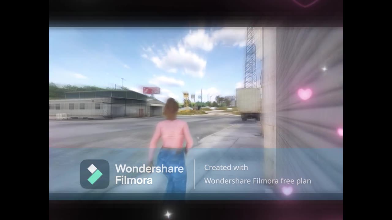 Lucia running around in circles