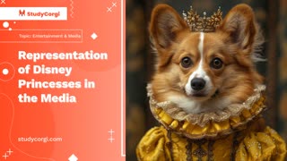 Representation of Disney Princesses in the Media - Essay Example
