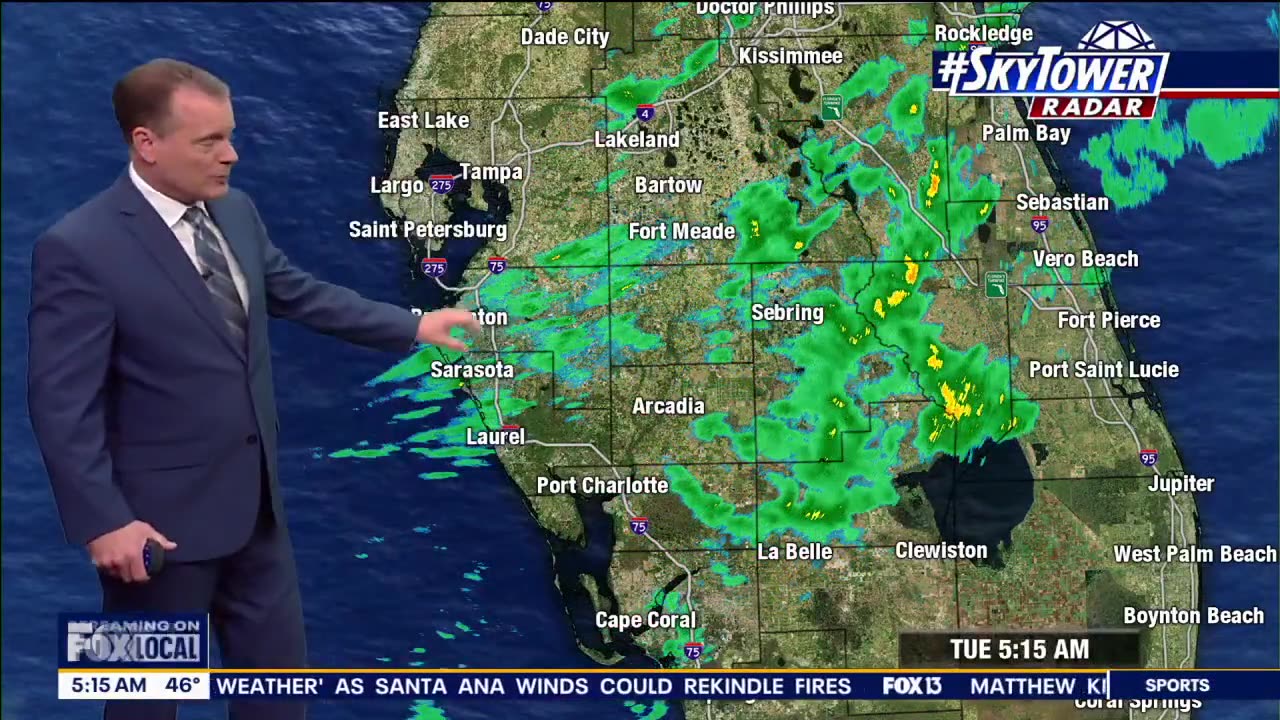 Tampa weather Tuesday forecast