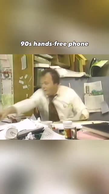 Are you this old!? 😭 90s Handsfree phones #AD