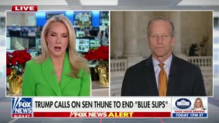Sen. John Thune tells President Trump NO, the blue slip tradition is HERE TO STAY