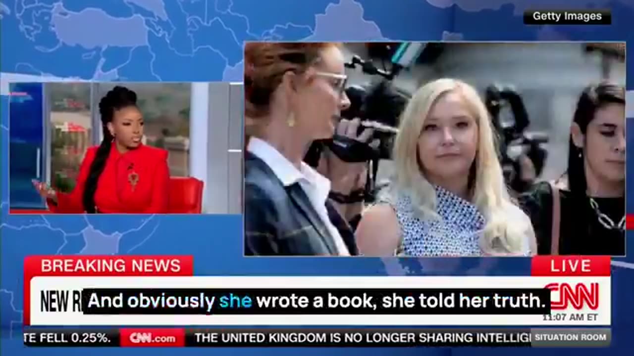 CNN corrects Jasmine Crockett on democrats redacting the Epstein victom