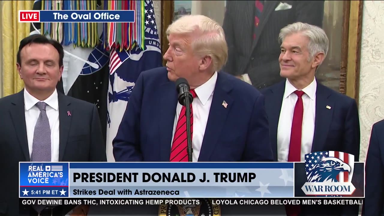 ASTRAZENECA INVESTING $50B IN AMERICA