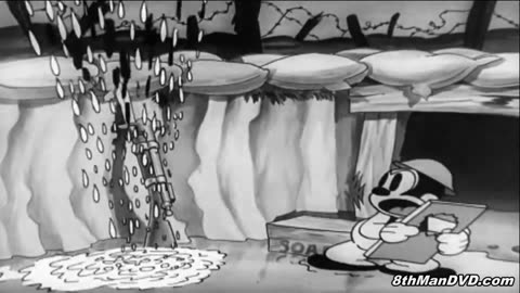 LOONEY TUNES (Looney Toons) BOSKO - Bosko the Doughboy (1931) (Remastered) (HD 1080p)