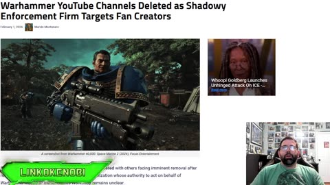 A Shadowy Firm Deletes Warhammer Channels Without Games Workshop's Involvement