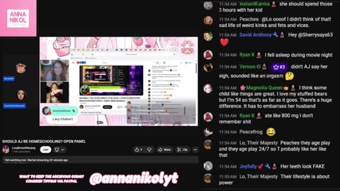 LoudMouthHussy Nov 1, 2025 'SHOULD AJ BE HOMESCHOOLING? OPEN PANEL'