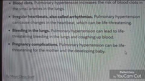 Pulmonary hypertension