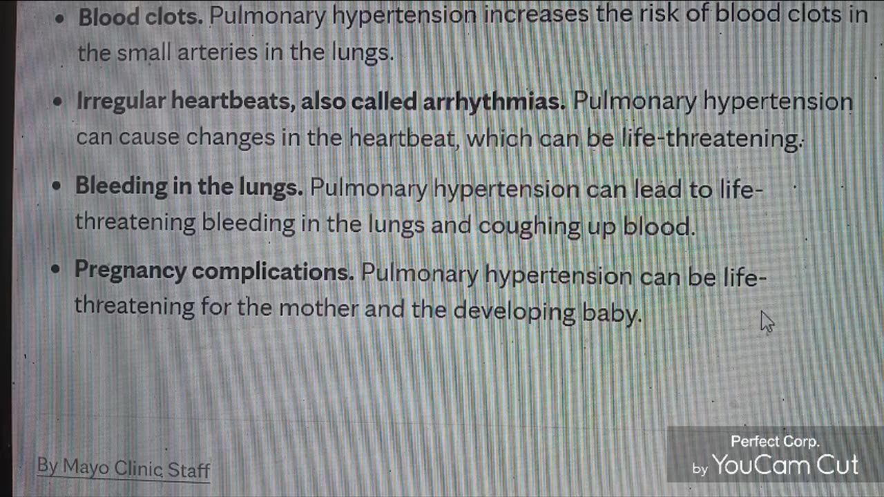 Pulmonary hypertension