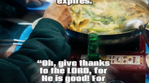 His Mercy Doesn't EXPIRE