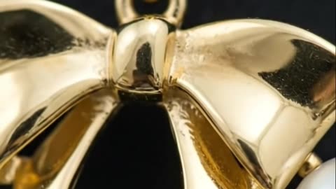 MIKIMOTO NECKLACE K18 YELLOW GOLD