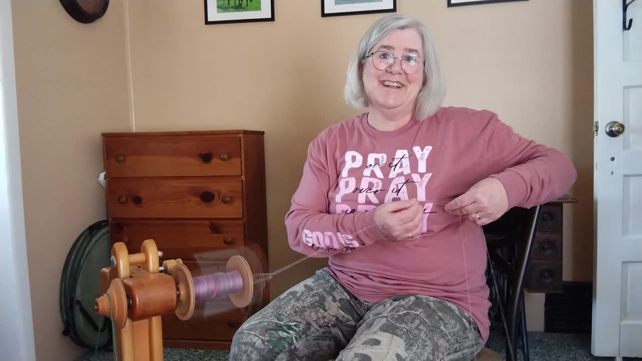 Creating a 2-Ply Yarn with Suzie 02-26-25