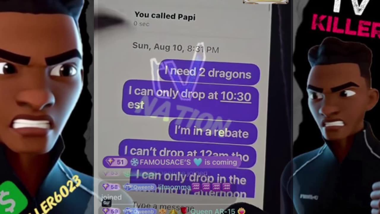 LADY BEE READS ALL OF HER & PAPI TEXT MESSAGES LINE FOR LINE