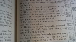 Living as though tomorrow is judgement day.