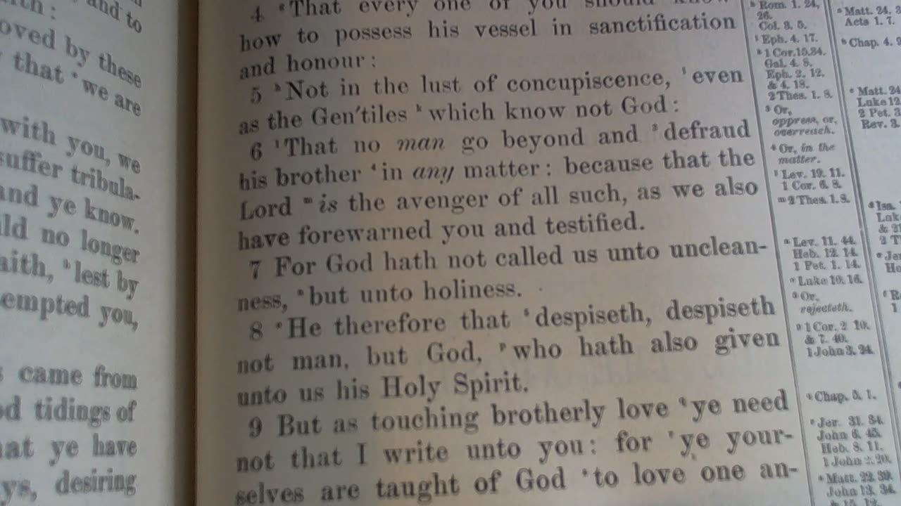 Living as though tomorrow is judgement day.