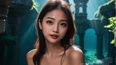 [4k Virtual Girlfriend] Under the Sea - Mermaid Princess Sena | 海の下で せな❤️