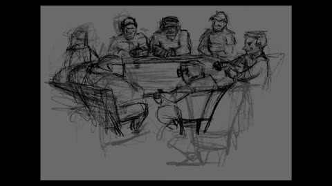 Digital Art: Capturing poker night on iPad with Procreate