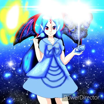 Speedpaint the vampire titan with her siblings