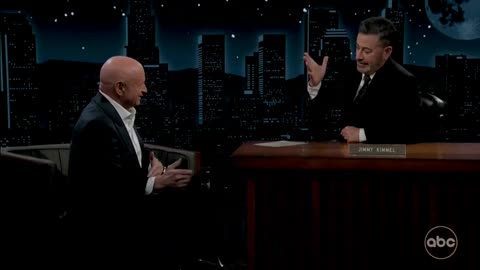 Mark Kelly, Jimmy Kimmel Commiserate Over War Department’s Investigation Into Seditious Six