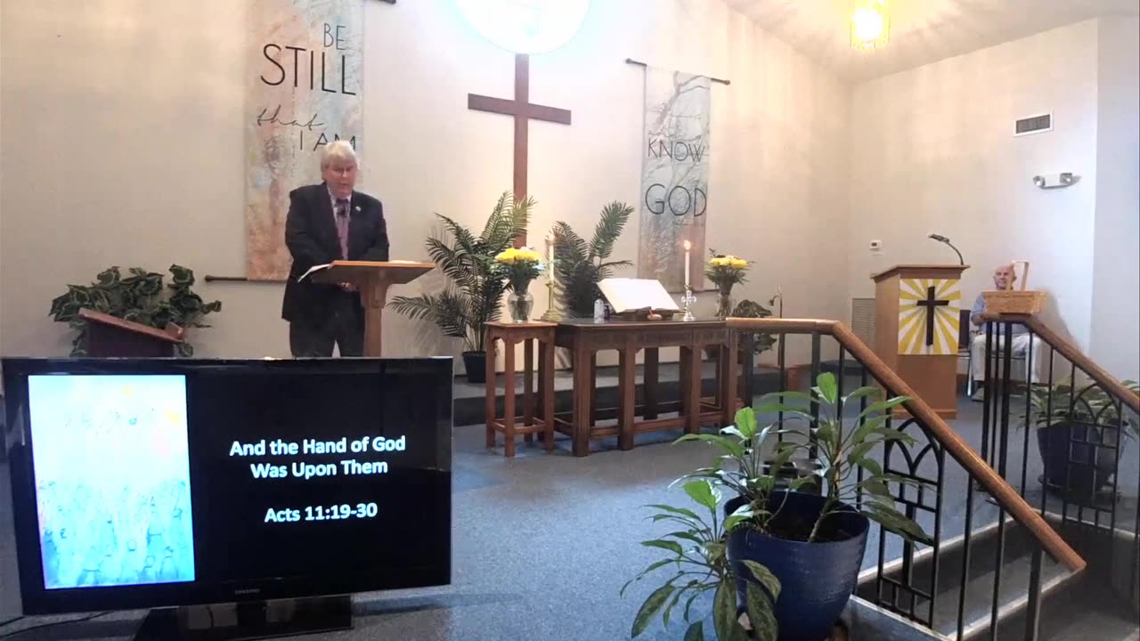 The Hand of God Was Upon Them
