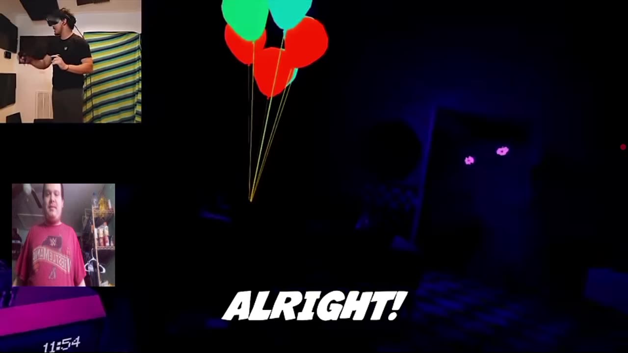 Reacting To Five Nights At Freddy's VR: Help Wanted Reaction Compilation