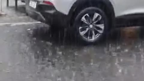 Mucha lluvia en Sant´Ana do Livramento, Brasil 09/01/2026