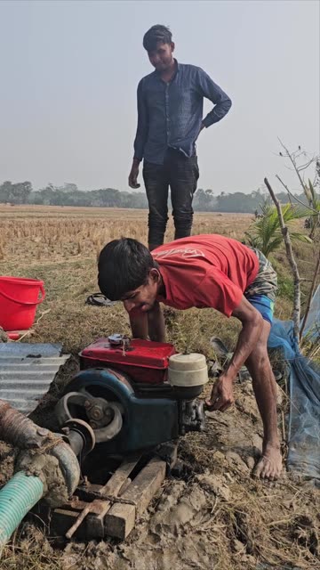 Three tractor driver
