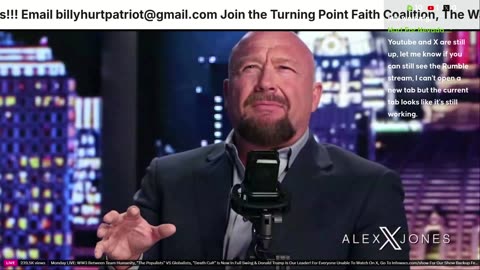 Alex Jones, Info Wars, 03/10/2025