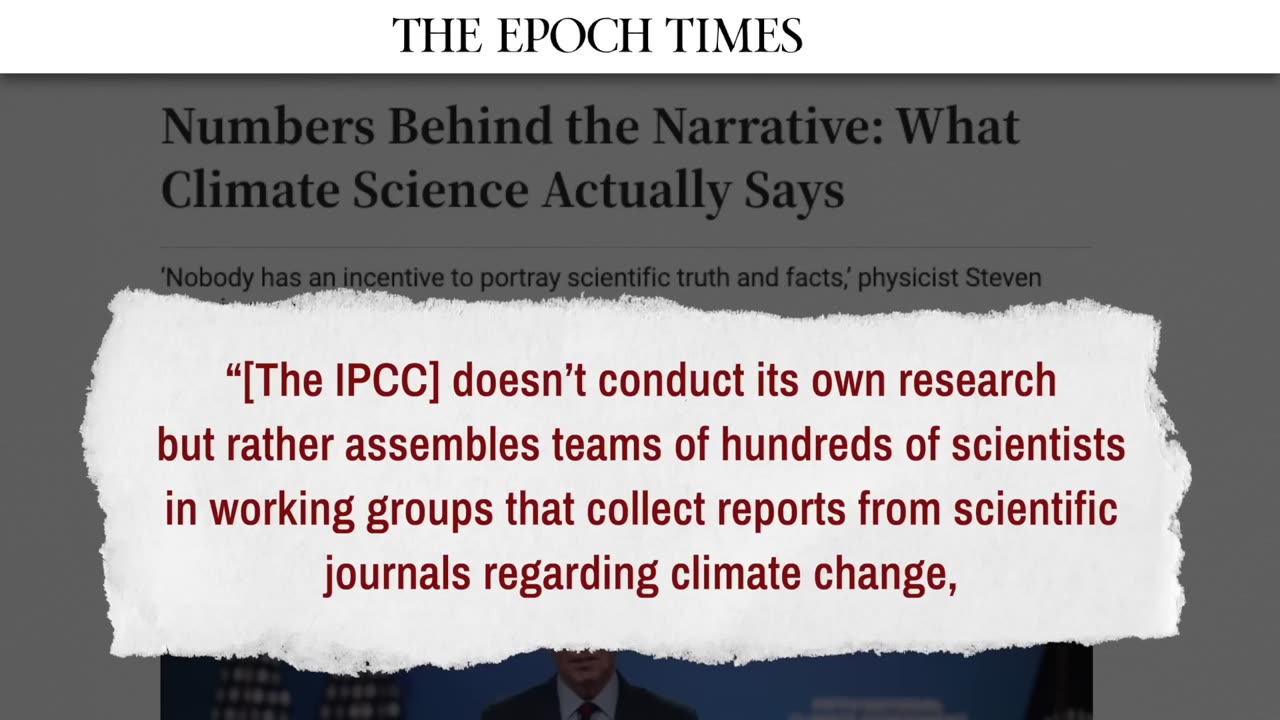 Baseless Data about Climate Change Exposed
