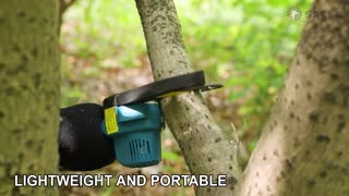 The Secret to Perfect Tree Branch Cutting: Handheld Chainsaw Pruning Shears!