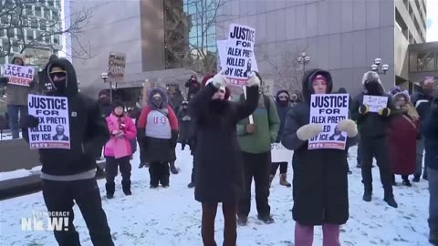 Filthy pigs Trump and Noem lie about muder of Alex Pretti