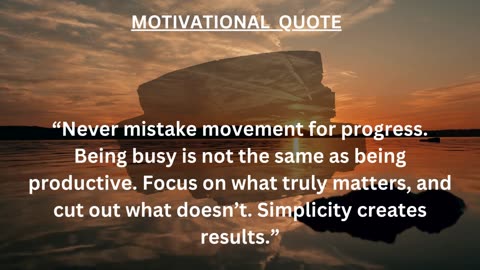 MOTIVATIONAL QUOTE