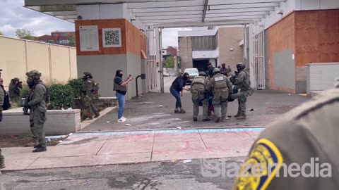 Federal agents make several arrests in Portland, Oregon amid ongoing anti-ICE protests.