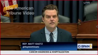 "NOW YOU WANT GRACE?!": Matt Gaetz Obliterates Former Biden Secretary With Bible Verse