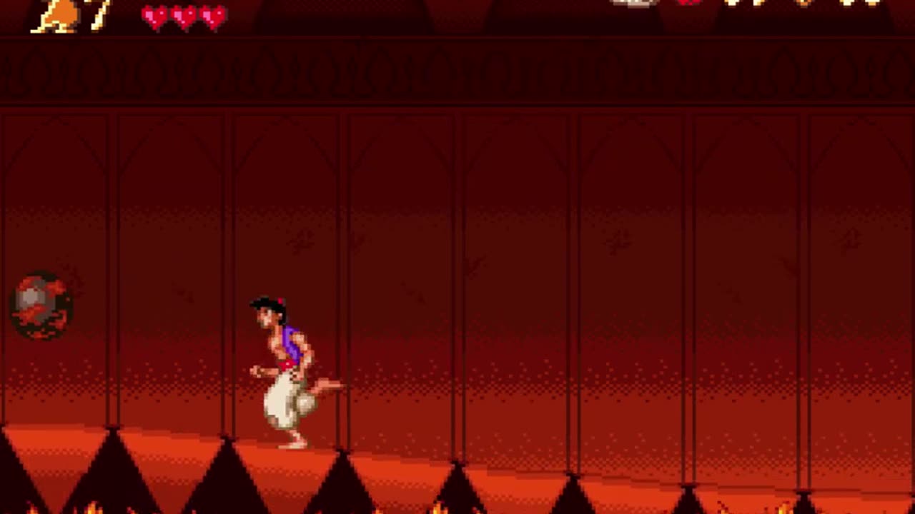 Aladdin (SNES) All Bosses